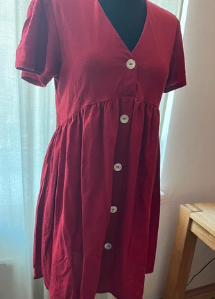 rotes Sommerkleid mit Knöpfen, marque: Mango, état: Très bon état, taille: S / 36 / 8, 11,00 €, 12,25 € Protection acheteurs incluse