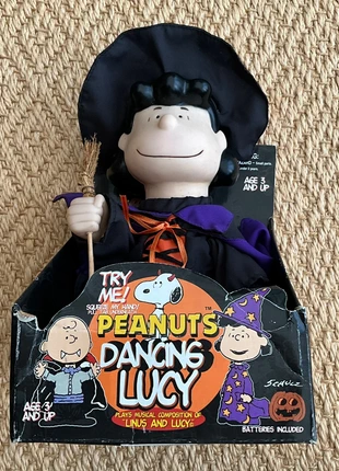 Vintage Halloween Peanuts Lucy Doll might dance, brand: Peanuts, condition: Very good, £22.00, £23.80 includes Buyer Protection