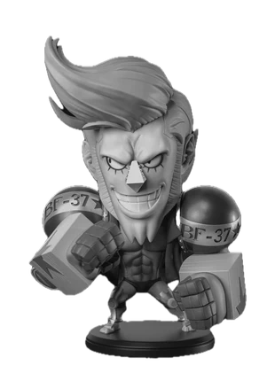 Chibi Franky 3D Résine – Inspiré de One Piece, marca: Impression, estado: Nuevo sin etiquetas, 18,99 €, 20,64 € Protección al comprador Pro incluida