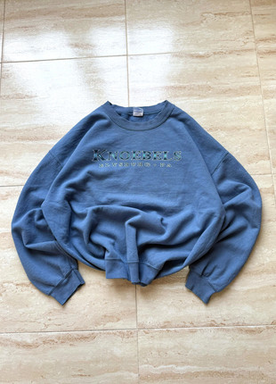 Vintage Navy Blue USA Oversize Sweatshirt Size XL, marque: Vintage Dressing, état: Très bon état, taille: XL, 22,00 €, 23,80 € Protection acheteurs incluse