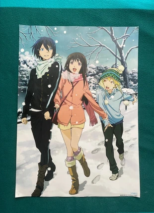 Ilustración Poster Noragami Anime, marca: anime, estado: Muy bueno, 4,00 €, 4,90 € Protección al comprador incluida