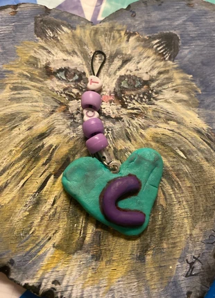 C key chain, brand: hand made, condition: New without tags, €1.00, €1.75 includes Buyer Protection