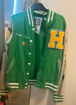 rare harajuku girls varsity jacket, brand: harajuku girls, condition: Very good, size: S / 8, £45.00, £47.95 includes Buyer Protection