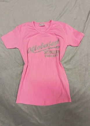 Pink October Fest Tee, brand: Vintage Dressing, condition: Very good, size: S / 36 / 8, €6.00, €7.00 includes Buyer Protection
