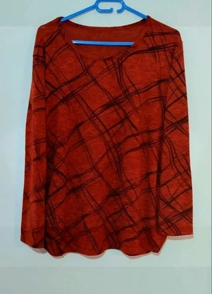 Pull pour femme de couleur rouge tendance, marke: sans marque, zustand: Sehr gut, größe: XL / 42 / 14, 5,00 €, 5,95 € inklusive Vinted-Käuferschutz