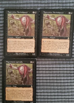 3x apprentice necromancer/aprendiz nigromante mtg, marque: Magic: The Gathering, état: Bon état, 4,00 €, 4,90 € Protection acheteurs incluse