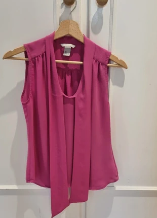 Chemisier sans manches H&M fuchsia – Taille 34 / S – fluide et élégant 🌸, brand: H&M, condition: Very good, size: XS / 34 / 6, €1.80, €2.59 includes Buyer Protection