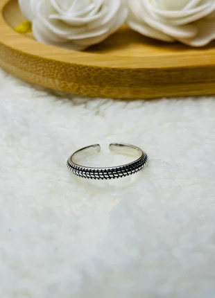 Bague Tressée en argent 925 ajustable tendance Neuve, marca: Argent, estado: Nuevo sin etiquetas, tamaño: Ajustable, 10,90 €, 12,15 € Protección al comprador incluida