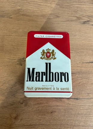 Boîte métallique Marlboro vintage – collection – années 90, marca: Marlboro, estado: Muy bueno, 7,50 €, 8,58 € Protección al comprador incluida
