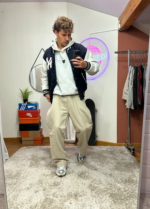 Pantalon large trouser baggy Y2k hip-hop vintage dressing coupe ample, merk: Vintage Dressing, staat: Heel goed, maat: W38 | FR 48, € 10,00, € 11,20 inclusief Kopersbescherming Pro