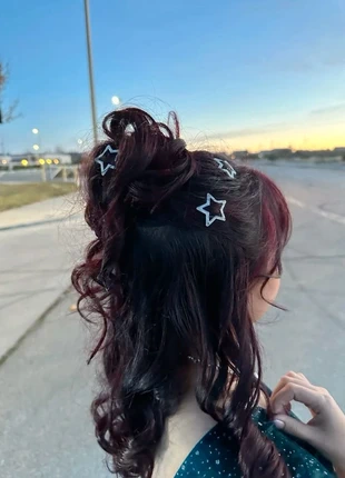 3pc star hair clips, brand: Fashion, condition: New without tags, £1.25, £2.01 includes Buyer Protection