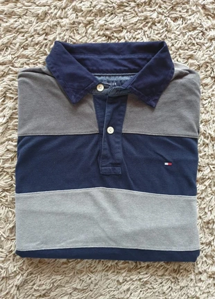 Polo taille L Tommy Hilfiger rayé, marca: Tommy Hilfiger, estado: Muito bom, tamanho: L, €20.00, €21.70 inclui Proteção do Comprador