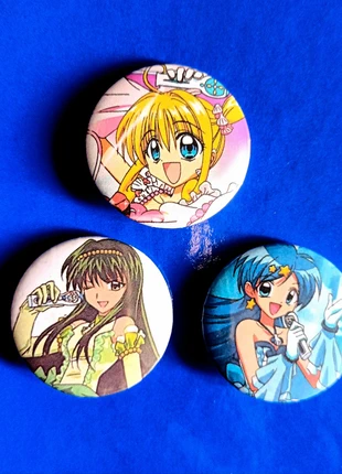 Set 3 pins mermaid melody pichi pitchi, marque: MERMAID, état: Très bon état, 4,90 €, 5,85 € Protection acheteurs incluse