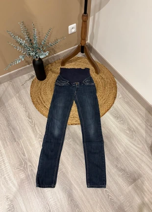 Jeans maternité taille 36 OB’MUM, merk: OB'MUM by Véronique Delachaux, staat: Heel goed, maat: S / 36 / 8, € 6,00, € 7,00 inclusief Kopersbescherming