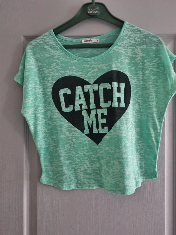 T-shirt sans manches femme - Taille M / 38 - Jennyfer - Vert d'eau