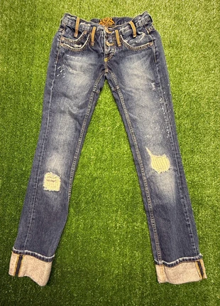 Freeman T. Porter – Jean “Charming” slim droit usé brodé – Femme – Taille 26 (FR 36), marca: Freeman T. Porter, estado: Muy bueno, tamaño: S / 36 / 8, 29,00 €, 31,15 € Protección al comprador incluida