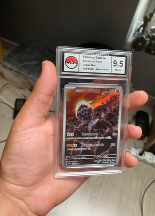 Carte Pokemon Paldean Tauros AR 084/073 – Mint 9.5 – Akatsu Grading, marque: Pokémon, état: Très bon état, 17,00 €, 18,55 € Protection acheteurs incluse