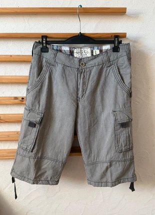 Short bermuda cargo rayé homme Green G Taille L 42, brand: Green G, condition: Very good, size: L, €11.50, €12.78 includes Buyer Protection