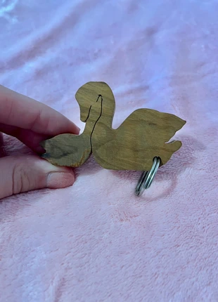 Portachiavi a forma di cigno in legno🦢, merk: Forma, staat: Heel goed, € 6,00, € 7,00 inclusief Kopersbescherming