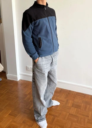 Veste polaire Kiabi – Taille 12 ans (équivaut à XS) bleu et noir, brand: Kiabi, condition: Very good, size: XS, €30.00, €32.20 includes Buyer Protection