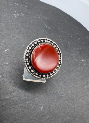 Bague corail rouge (taille 63), condition: New without tags, size: 22.2 mm Ø, €25.00, €26.95 includes Buyer Protection Pro