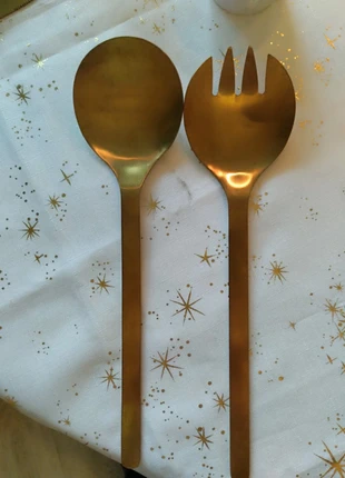 Couvert a salade or., état: Neuf sans étiquette, 15,00 €, 16,45 € Protection acheteurs incluse