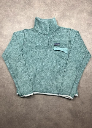 Polaire patagonia Re-Tool Snap-T Polartec vert turquoise - taille S, brand: Patagonia, condition: Very good, size: S / 36 / 8, €45.00, €47.95 includes Buyer Protection