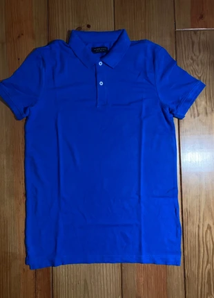 Polo azul ótima qualidade vintage, marca: Vintage Dressing, estado: Bom, tamanho: M, €6.00, €7.00 inclui Proteção do Comprador