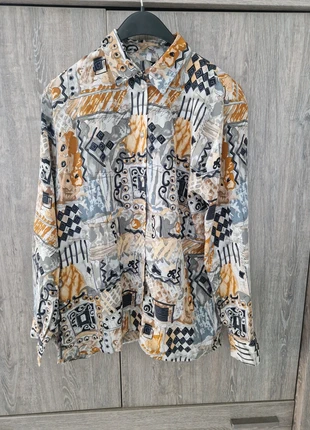 Retroblouse met lange mouwen, marque: onbekend, état: Très bon état, taille: M / 38 / 10, 4,80 €, 5,74 € Protection acheteurs incluse