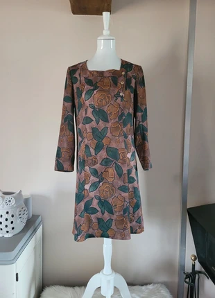 Robe Vintage chic " Handmade " - Taille 40, merk: Vintage Dressing, staat: Heel goed, maat: L / 40 / 12, € 5,00, € 5,95 inclusief Kopersbescherming