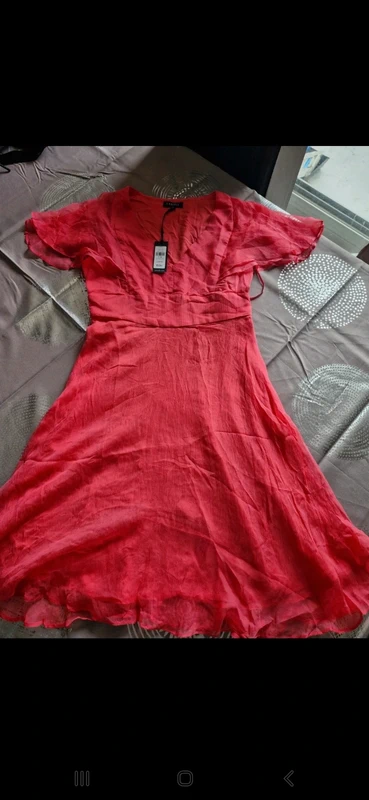 Robe soie Caroll 36 valeur 150€