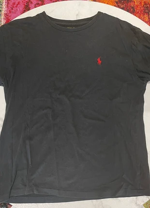 T-shirt Polo Ralph Lauren noir S – logo rouge, marque: Ralph Lauren, état: Très bon état, taille: S, 8,00 €, 9,10 € Protection acheteurs incluse