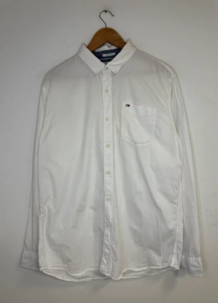 Tommy Hilfiger Regular Fit Long Sleeve Shirt White - Size XL, marque: Tommy Hilfiger, état: Très bon état, taille: XL, 9,99 €, 11,19 € Protection acheteurs incluse