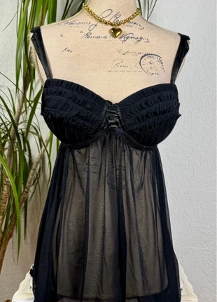 Top type corset lingerie années 2000 - authentique old fashion vintage Y2K, brand: COQUETTE, condition: Very good, size: M / 38 / 10, €16.00, €17.50 includes Buyer Protection Pro