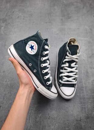 Converse Chuck Taylor All Star noire et blanche logo bleu et rouge - Taille 37.5, marque: Converse x Chuck Taylor, état: Très bon état, taille: 37.5, 20,00 €, 21,70 € Protection acheteurs incluse