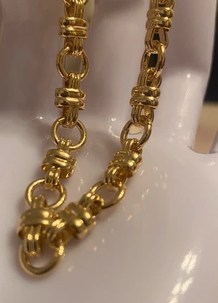 Premium Vintage 18k Gold plated 7mm Fancy Link Bracelet, Luxury Women Belcher bracelet, brand: Nautical Link Bracelet, Yellow Gold Bracelet, Laye, condition: Very good, £7.95, £9.05 includes Buyer Protection