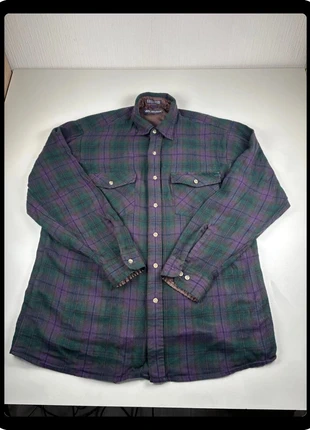 Chemise à carreaux L vintage homme mixte, brand: Van Heusen, condizioni: Ottime, taglia: L, €20.00, €21.70 include la Protezione acquisti Pro