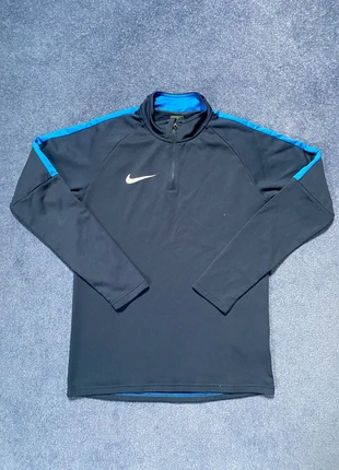 Nike Dri-Fit Blue Quarter-Zip Hoodie Men's S, brand: Nike, condition: Very good, size: S, £10.00, £11.20 includes Buyer Protection