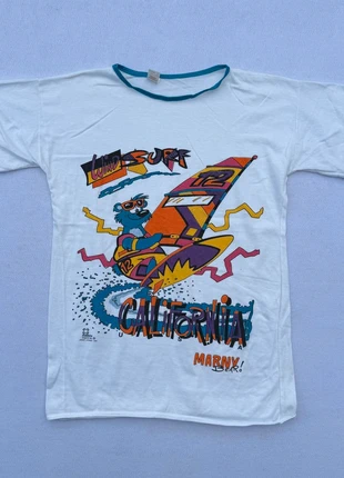 Vintage 1990 Marny Bear Wind Surf California Unisex Printed T-shirt Size Large, brand: marny, condition: Very good, size: L, £35.00, £37.45 includes Buyer Protection