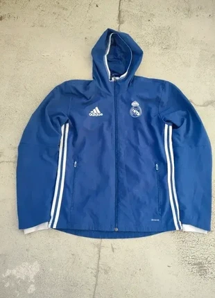 Adidas Real Madrid Trainingsjacke Blau – Größe S, marque: adidas, état: Neuf sans étiquette, taille: S, 16,90 €, 18,45 € Protection acheteurs incluse