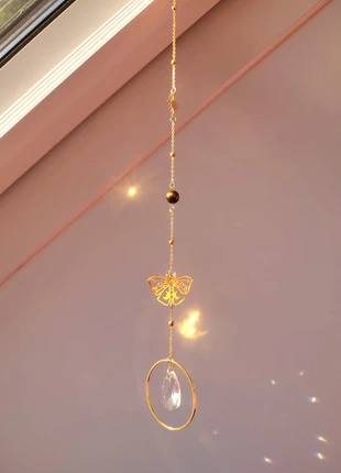 Suncatcher "Sunny Moth" ~, brand: Handmade, condizioni: Nuovo con cartellino, €12.00, €13.30 include la Protezione acquisti