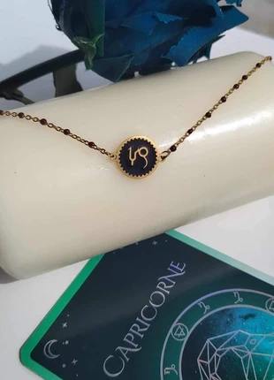 Bracelet Doré Signe Astrologique Capricorne, estado: Muy bueno, 7,60 €, 8,68 € Protección al comprador Pro incluida