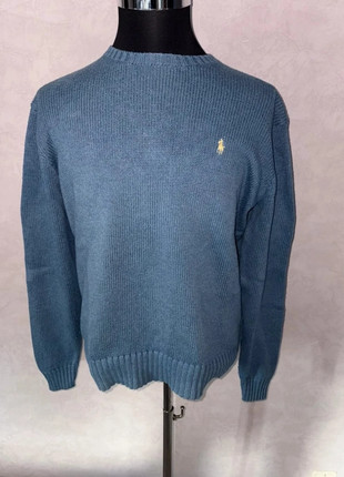 Pull Polo Ralph Lauren bleu col rond homme taille M, marque: Polo Ralph Lauren, état: Très bon état, taille: M, 49,99 €, 53,19 € Protection acheteurs incluse