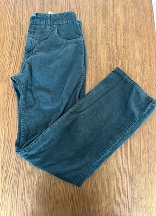 Pantalon Velours Côtelé Unionbay - Taille 16 - Coupe droite vert sapin, staat: Heel goed, maat: S, € 12,00, € 13,30 inclusief Kopersbescherming