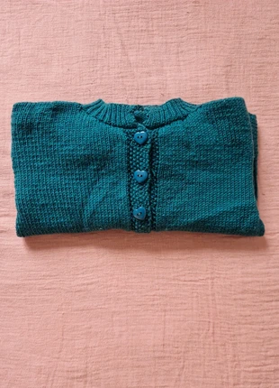 Gilet laine tricoté main, brand: Fait Main, condition: Very good, size: 4 years / 104 cm, €3.00, €3.85 includes Buyer Protection