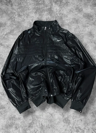 Veste Nike satiné noir logo brodé solo swoosh - L, brand: Nike, condition: New without tags, size: L, €44.90, €47.85 includes Buyer Protection