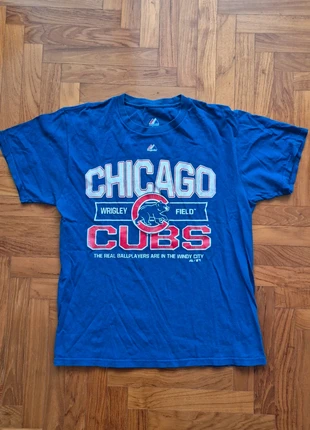 Tshirt Chicago Cubs MLB vintage size M, marke: Majestic, zustand: Zufriedenstellend, größe: M, 4,00 €, 4,90 € inklusive Vinted-Käuferschutz
