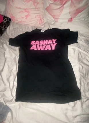 ‘Sashay away’ slogan t shirt, brand: OWN brand, condition: Very good, size: M / 10, £3.00, £3.85 includes Buyer Protection
