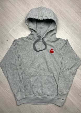 Pull Sweat a capuche isabel marant étoile femme - taille M - Gris logo rouge, marke: Isabel Marant Étoile, zustand: Sehr gut, größe: M / 38 / 10, 110,00 €, 116,20 € inklusive Vinted-Käuferschutz