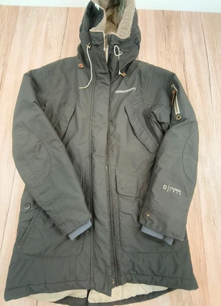 Didriksons - Manteau Storm System / Femme M 38 / Kaki Vert / Ski Randonnée Montagne, merk: Didriksons, staat: Heel goed, maat: M / 38 / 10, € 45,00, € 47,95 inclusief Kopersbescherming Pro